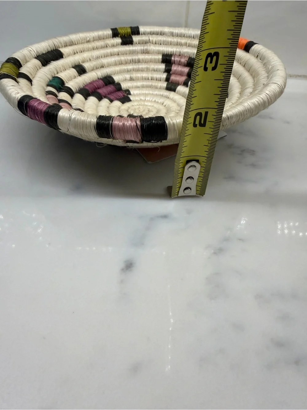 Handwoven Natural and Cream Decorative Woven Bowls - Home Accents